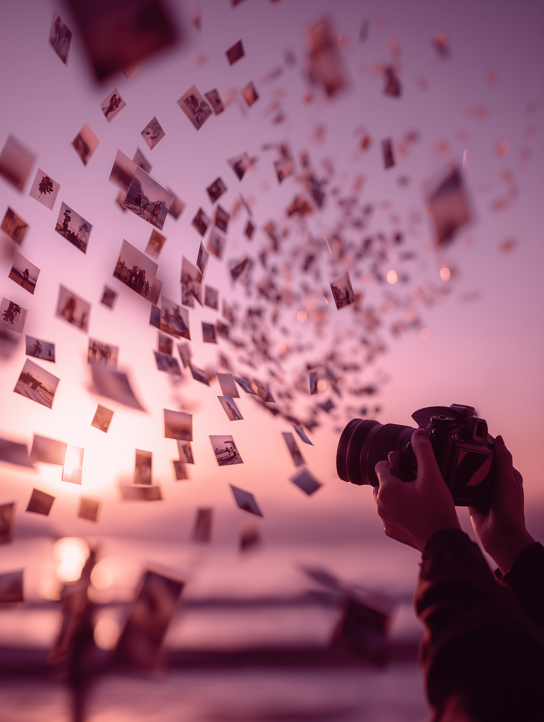 Partage de Photos d'Événement Instantané